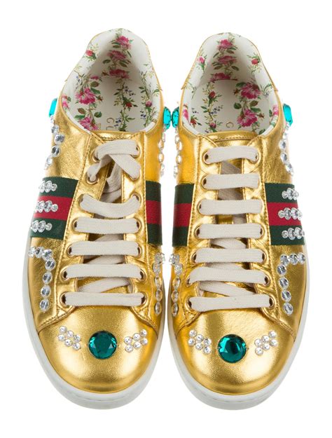 gucci jewel sneaker|Gucci jeweled sneakers price.